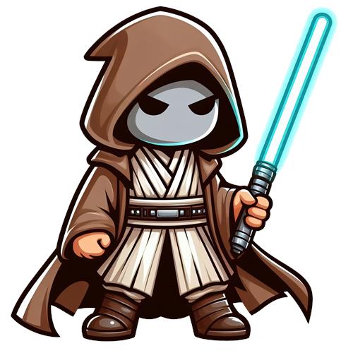 Jedi Kriger med Lysaber