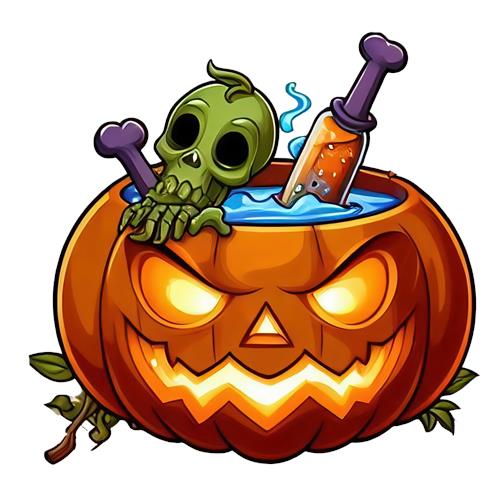 Grusom Halloween Græskar
